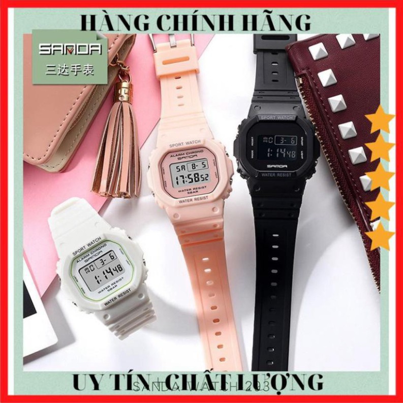 M09 [ HÀNG CAO CẤP ] Đồng hồ Nữ thể thao SANDA ROSE, nhãn hàng Cao Cấp Của Nhật, chống nước phải chăng 4 V071