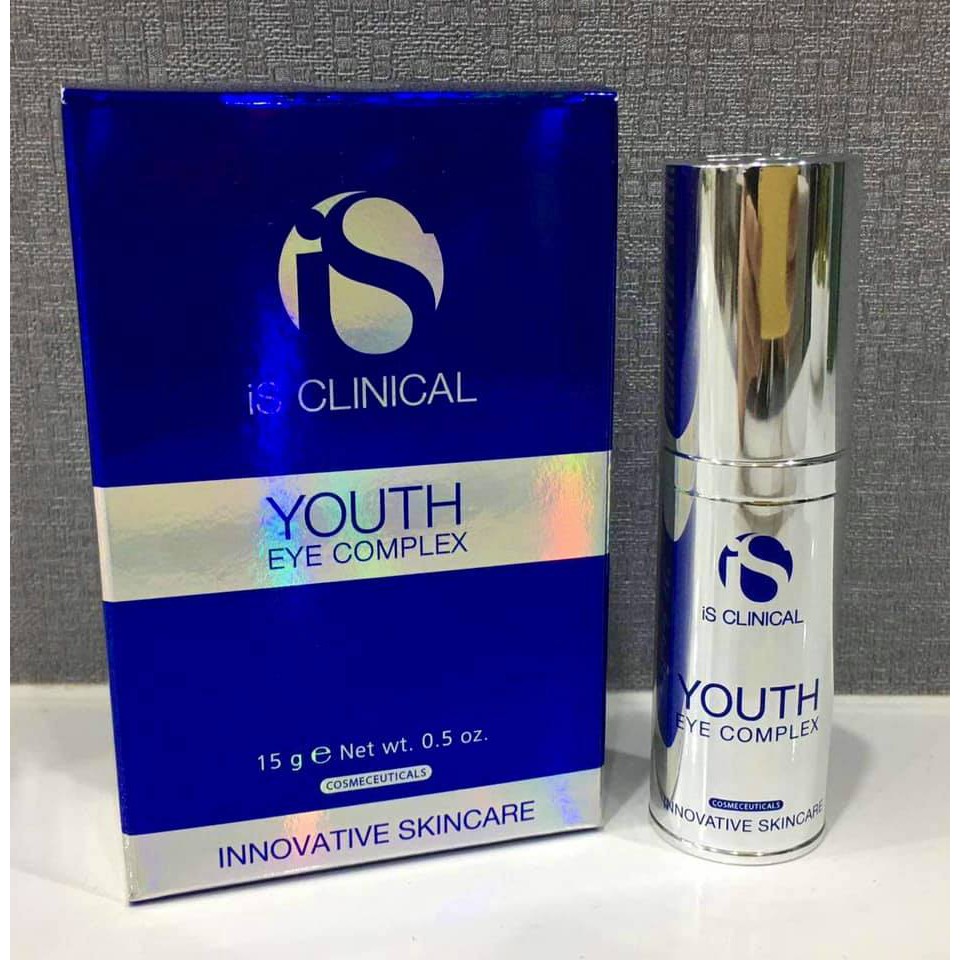 [iS Clinical Youth Eye Complex] Kem siêu đánh tan bọng mắt, giảm thâm và nếp nhăn iS Clinical Youth Eye Complex