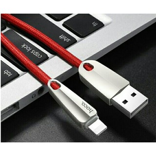 Dây cáp sạc nhanh hoco u35 tự ngắt cho iphone 5/6/7/8/ iphone x