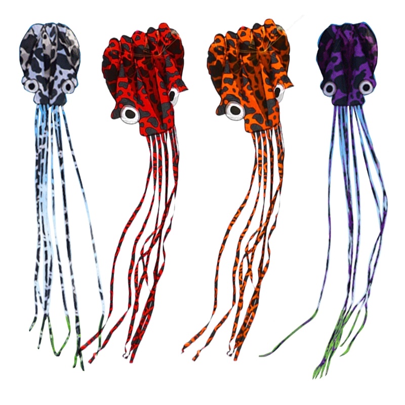 Diều Hình Bạch Tuộc / Cá Voi Khổng Lồ Bằng Nilon Độc Đáo Cho Bé