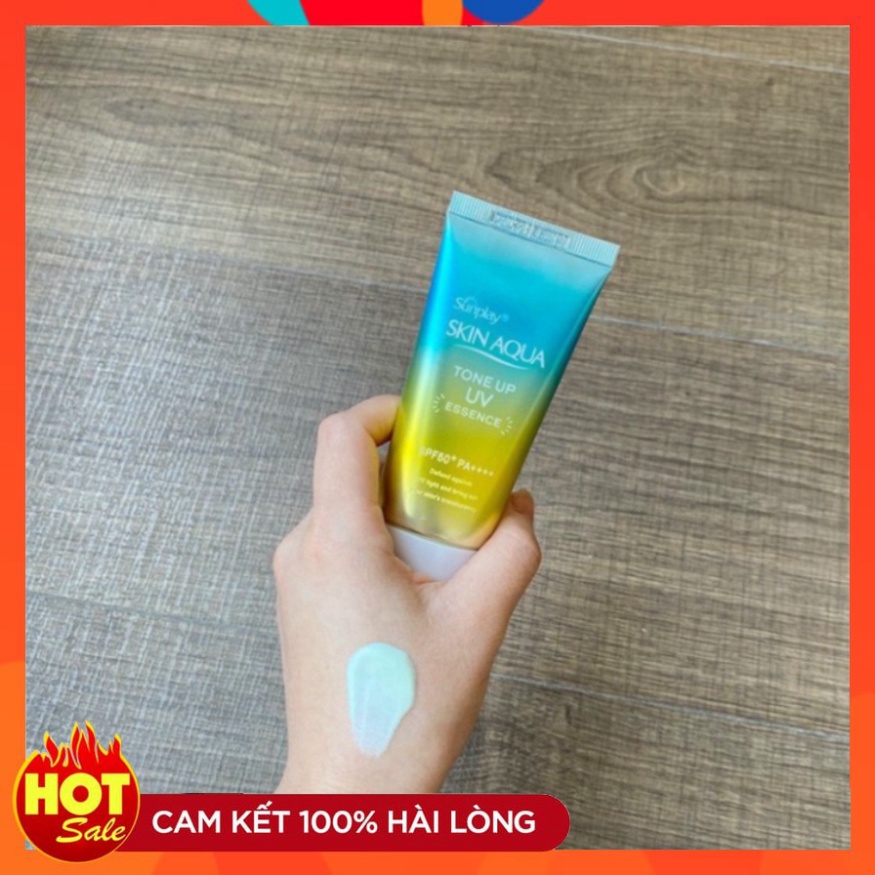 Kem chống nắng kiềm dầu nâng tông Sunplay Skin Aqua Tone Up UV Milk 80ml | BigBuy360 - bigbuy360.vn