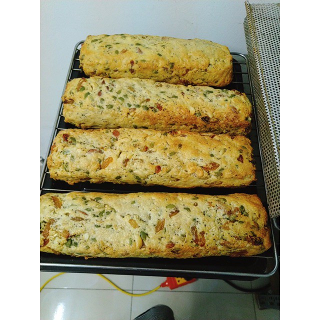 Bánh Biscotti nguyên cám siêu hạt không đường 250g | BigBuy360 - bigbuy360.vn