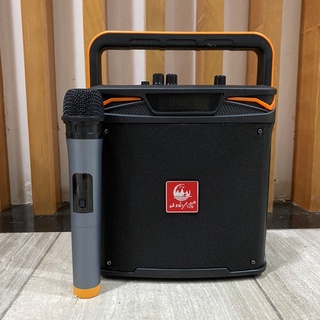 Loa karaoke bluetooth mini tặng micro không dây