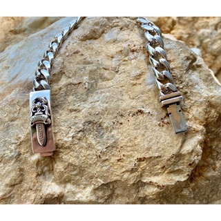 Vòng tay cuban chrome hearts