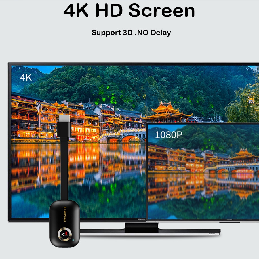 Thiết bị chia sẻ hình ảnh không dây Miracast 4K G9 DLNA AirPlay HDMI chuyên dụng
