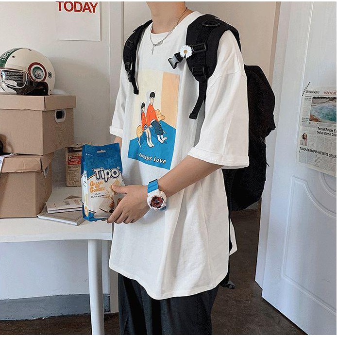 Áo thun tay lỡ form rộng unisex Tiger.86 AFR174