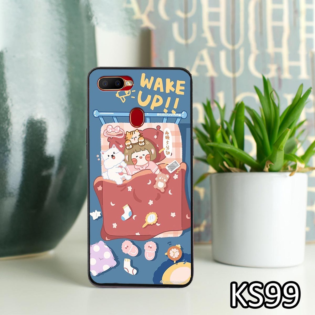 [SIÊU ƯU ĐÃI] Ốp lưng Oppo A1K/A3S/A5S/A7/A12 in hình BÉ TRÀ SỮA siêu đẹp, độc, lạ_KINGSTORE.HN_Ốp lưng điện thoại