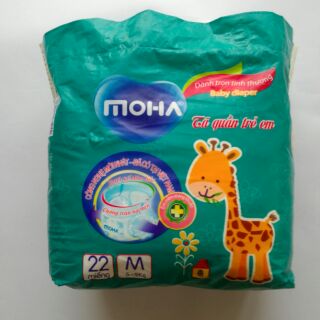 Bỉm quần Moha M22/L20/XL18