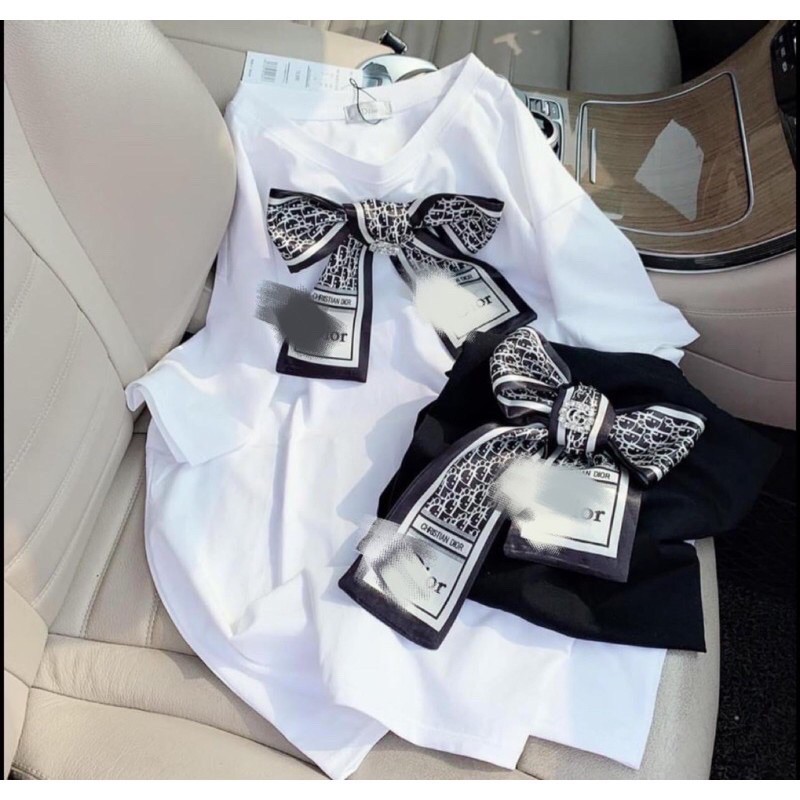 Áo Phông thắt khăn nơ | BigBuy360 - bigbuy360.vn