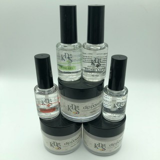 Set nhúng bột kds gồm: 4 chai dung dịch 15ml + 3 hủ bột 30g