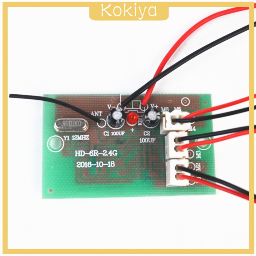 Bộ Điều Khiển Từ Xa 6 Kênh 2.4G Chuyên Dụng Cho Xe Hơi / Thuyền Điều Khiển Từ