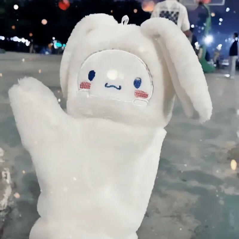 SANRIO Găng Tay Bông Chống Lạnh Dễ Thương Cho Nữ