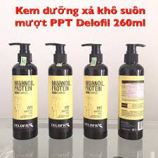 KEM DƯỠNG TÓC XẢ KHÔ PPT DELOFIL 260ml