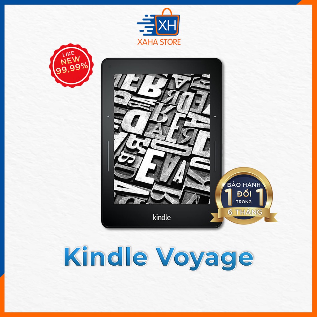 Máy đọc sách Kindle Voyage  [ Mua kèm túi chống sốc giá 0đ]