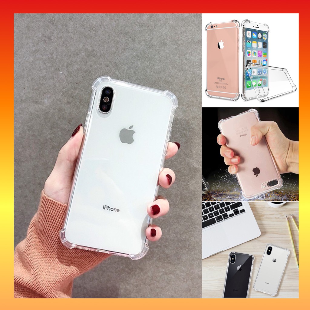 { Mới 13 /13Pro/13Promax } Ốp Trong Suốt iPhone Chống Sốc 4 Gốc,Siêu Dày,Bảo Vệ Tốt Khi Sử Dụng,Có Từ 6G ->13Promax