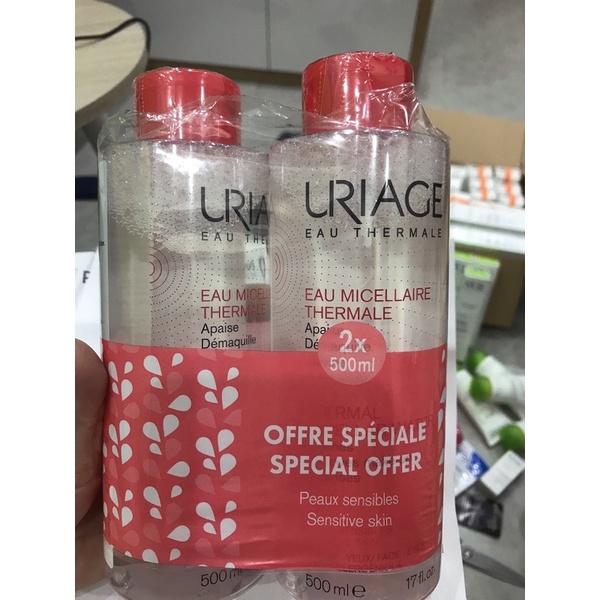 Tẩy trang URIAGE Eau Micellaire Thermale 500ml (Bill Pháp Nội Địa)