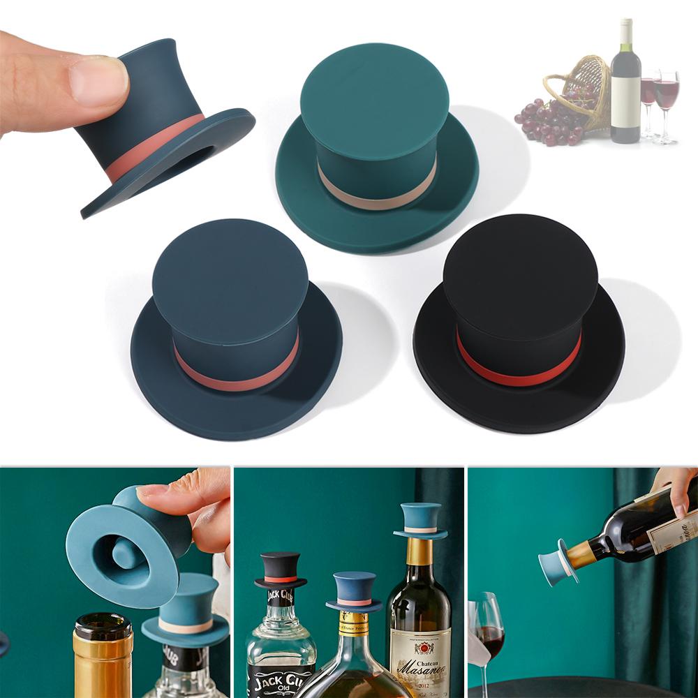 WATTLE Nút Chặn Chai Rượu Vang Bằng Silicone Chống Rò Rỉ Tiện Dụng Cho Bartender