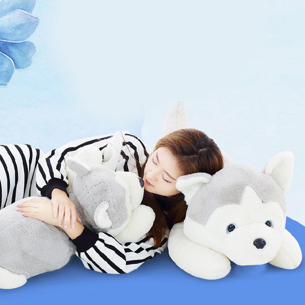 GẤU BÔNG CHÓ HUSKY TINH NGHỊCH (35CM--&gt;70CM)