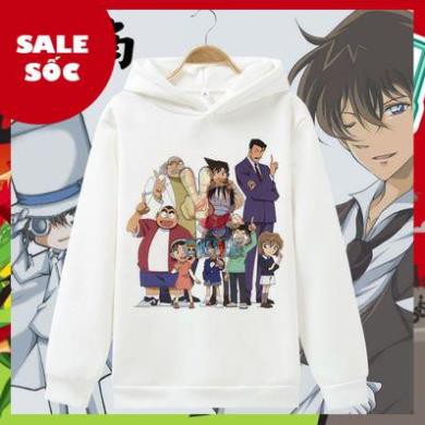 (SALE SỐC) Áo Hoodie Thám Tử Lừng Danh Conan!!