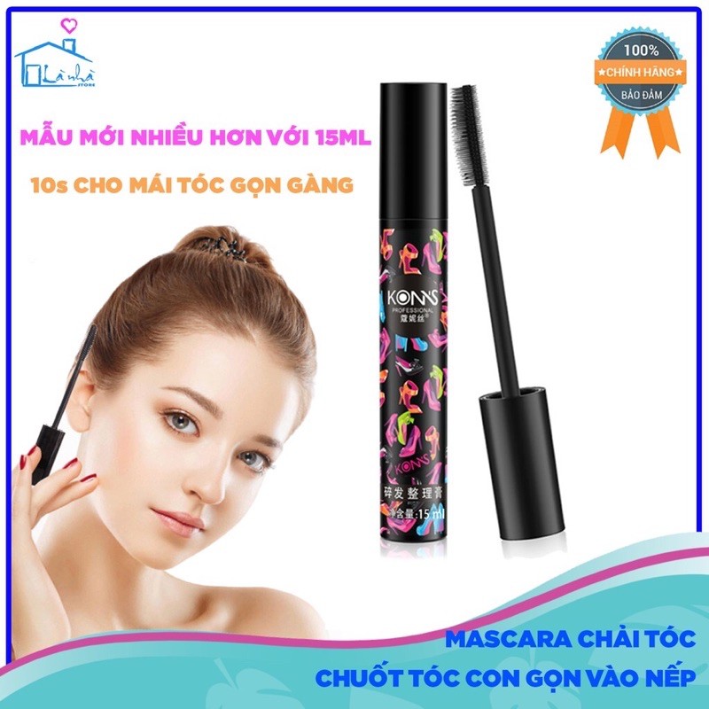 Chuốt tóc MASCARA tạo kiểm tóc đệp- Chải tóc giúp giữ nếp tóc, gọn tóc