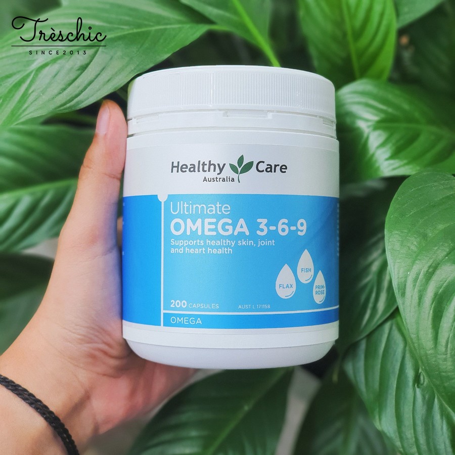 Viên Uống Dầu Cá Healthy Care Omega 3-6-9 200 Viên