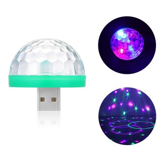 Đèn Led vũ trường mini cảm ứng theo nhạc cắm cổng usb chốp nháy
