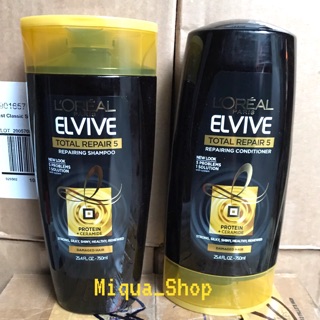 Dầu gội - xã l’oreal elvive total repair 5 - 750ml của mỹ