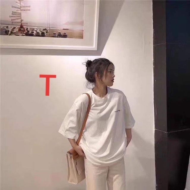 Áo phông Noplaying chữ ngực DTR0320