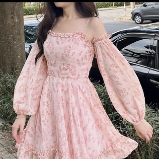 🦋đầm hai dây rớt vai bèo🦋