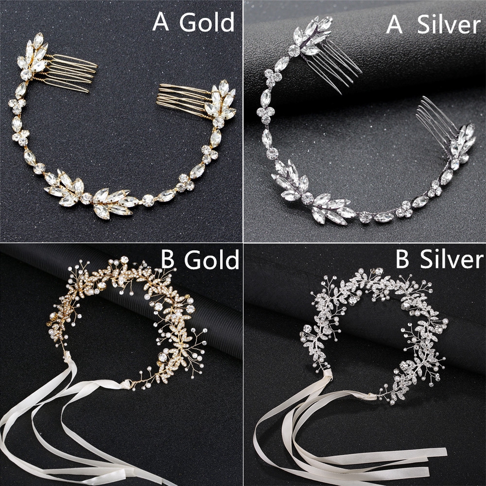 Phụ kiện cài tóc phong cách Boho cho cô dâu phụ kiện ngày cưới
