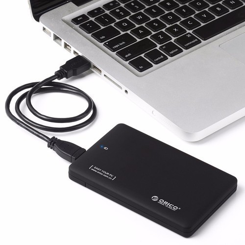 Hdd Box ORICO US3, 2.5", USB 3.0 (Đen) - chính hãng