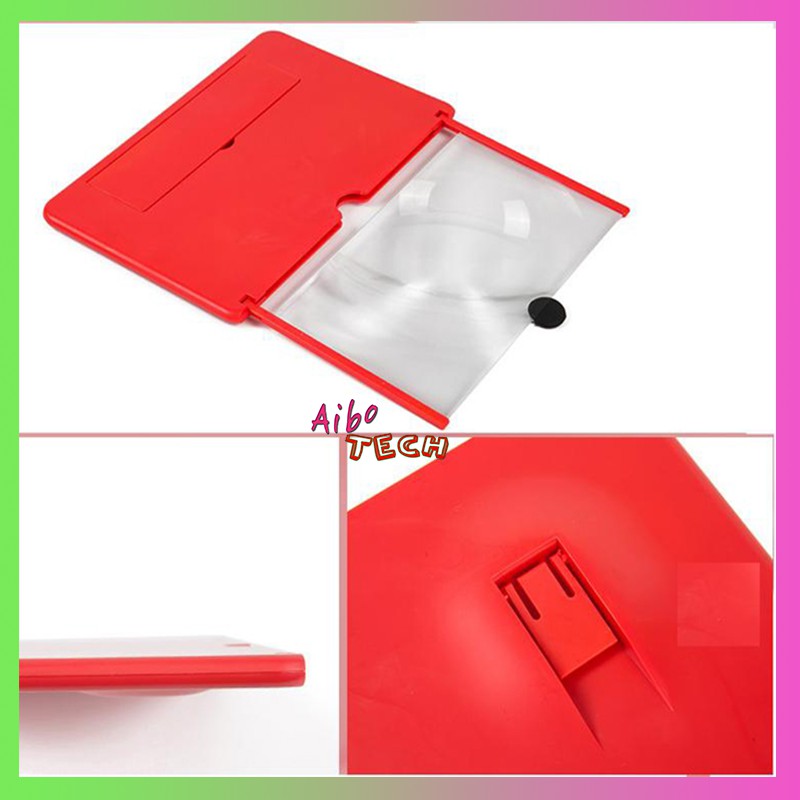 [BH 1 Đổi 1] Kính phóng đại to màn hình điện thoại 3D 4D chuẩn HD (10 inches) cho xem phim chuyên dụng | BigBuy360 - bigbuy360.vn