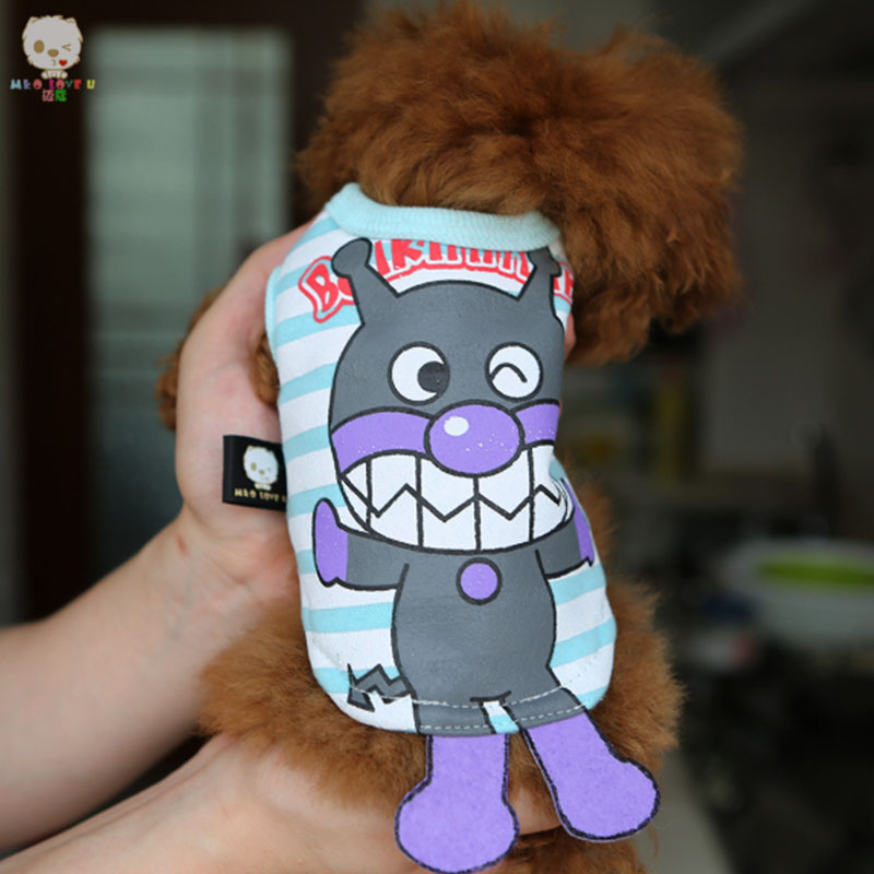 Áo Len Lông Cừu Họa Tiết Hoạt Hình Anpanman Cho Thú Cưng