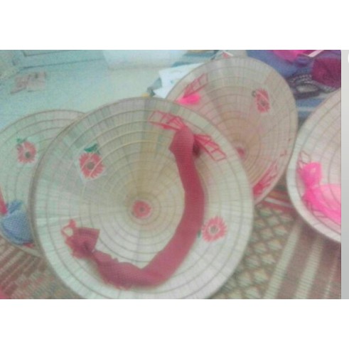 combo 40 nón lá việt nam du lịch, nón lá đường kính 35cm giá cực rẻ tặng quai, như hình