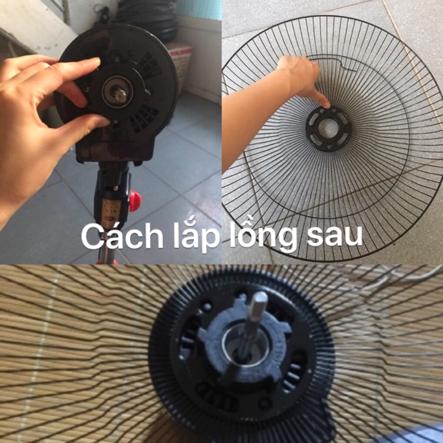 Quạt Lửng ĐIỆN Cơ A Châu sải cánh 400mm | BigBuy360 - bigbuy360.vn