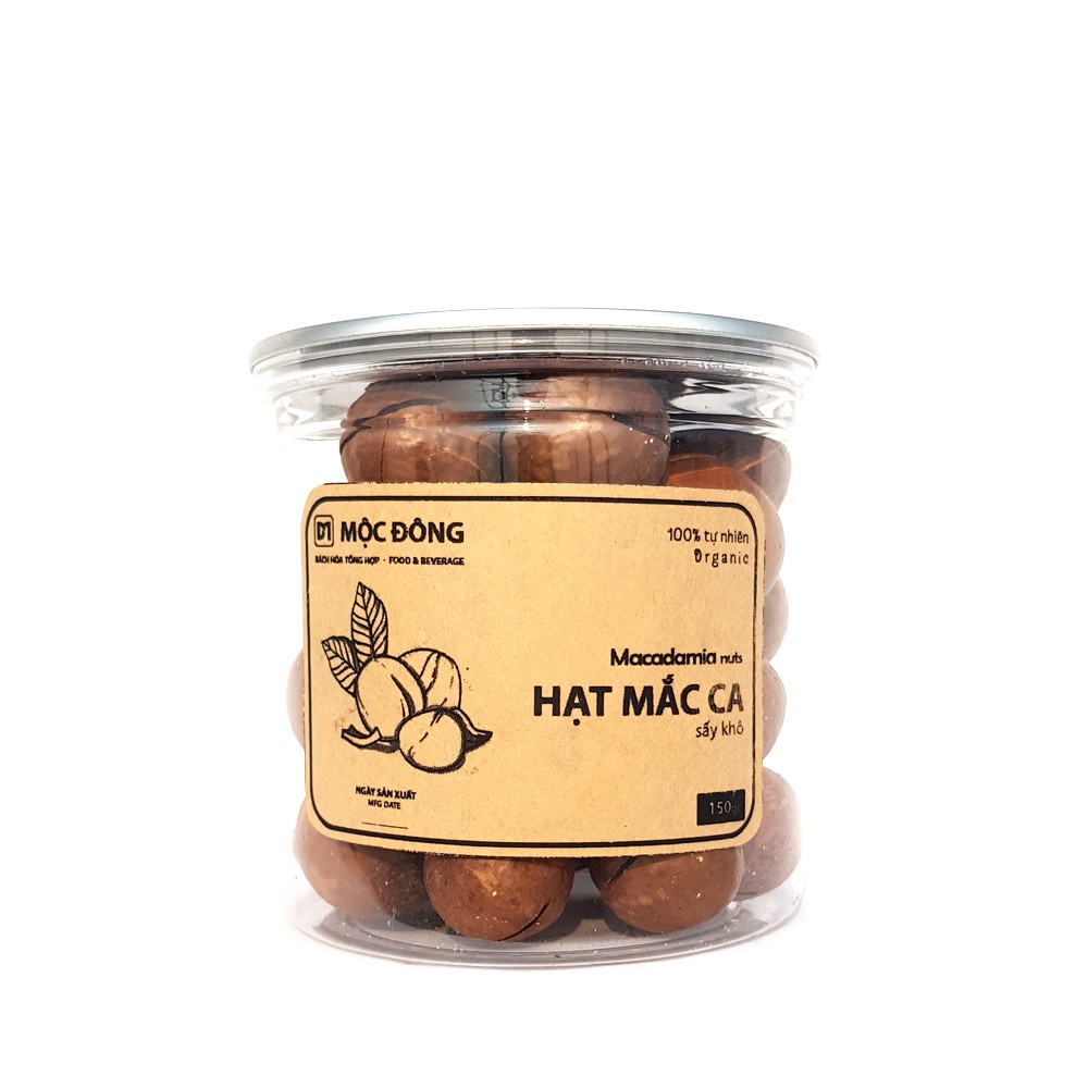 Hạt Mắc Ca sấy khô hộp 400gr tốt cho sức khỏe tim mạch, não bộ, tiêu hóa, xương, giảm cân và chống oxy hóa