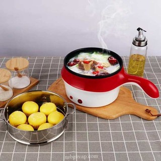 Dụng Cụ Ca Nấu Mì Có Lồng Hấp 18cm