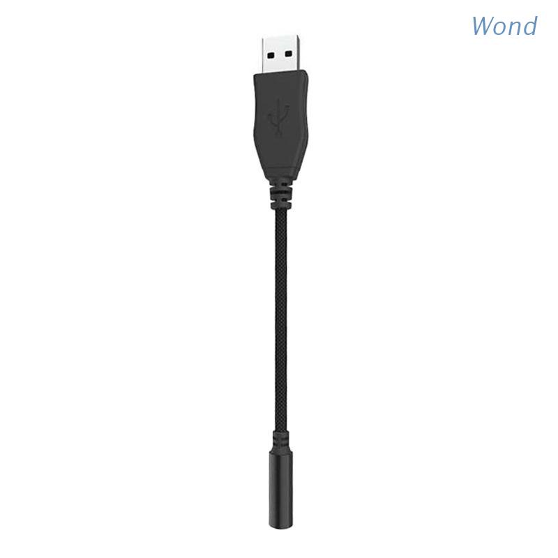 Dây cáp chuyển đổi âm thanh cổng Usb sang giắc 3.5mm cho tai nghe Samsung Huawei chất lượng cao