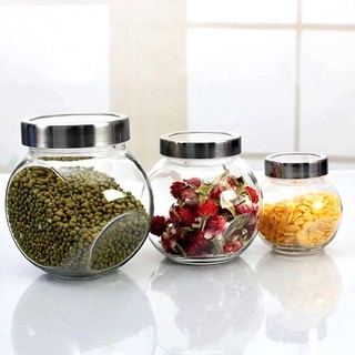 Bộ 10c hũ thủy tinh dáng nghiêng 380ml
