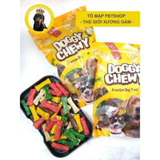 [RẺ VÔ ĐỊCH] XƯƠNG GẶM LÀM SẠCH RĂNG DOGGY CHEWY GÓI 500GR