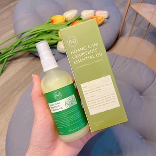 Xịt bưởi hoàng cầm , xịt bưởi kích thích mọc tóc dày và dài nhanh lọ 100ml , tinh dầu bưởi hoàng cầm chính hãng