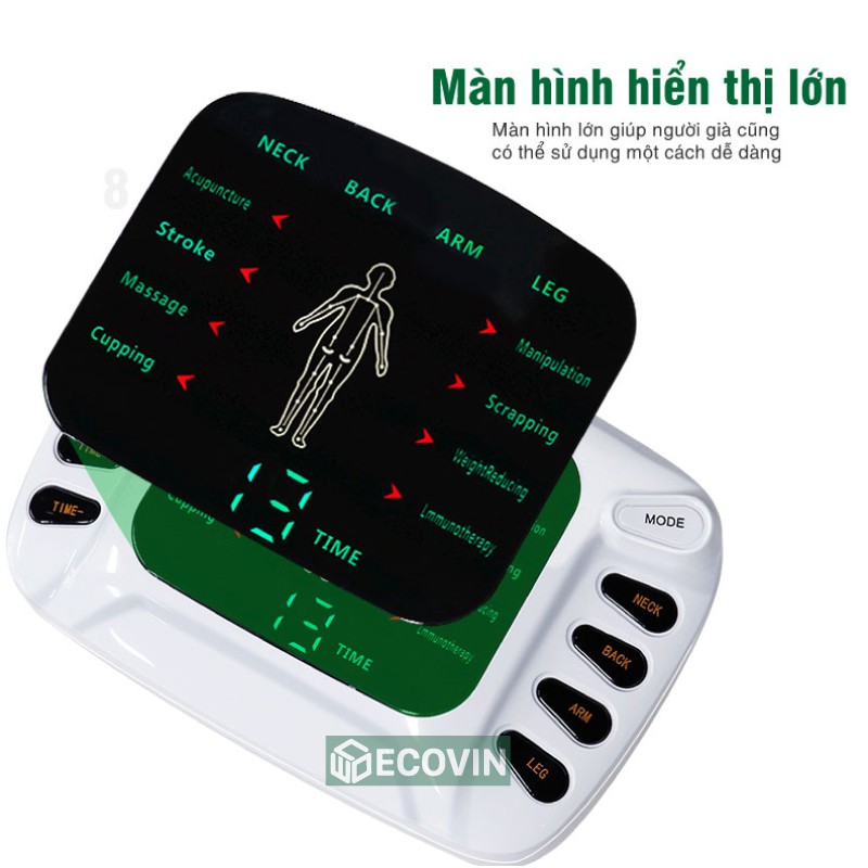 Máy Xung Điện, Massage Trị Liệu, Máy Mát Xa 8 Miếng Dán YTK -  309B