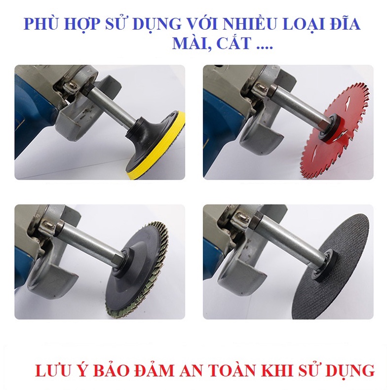SV Thanh nối dài cho máy mài cầm tay trục 100mm