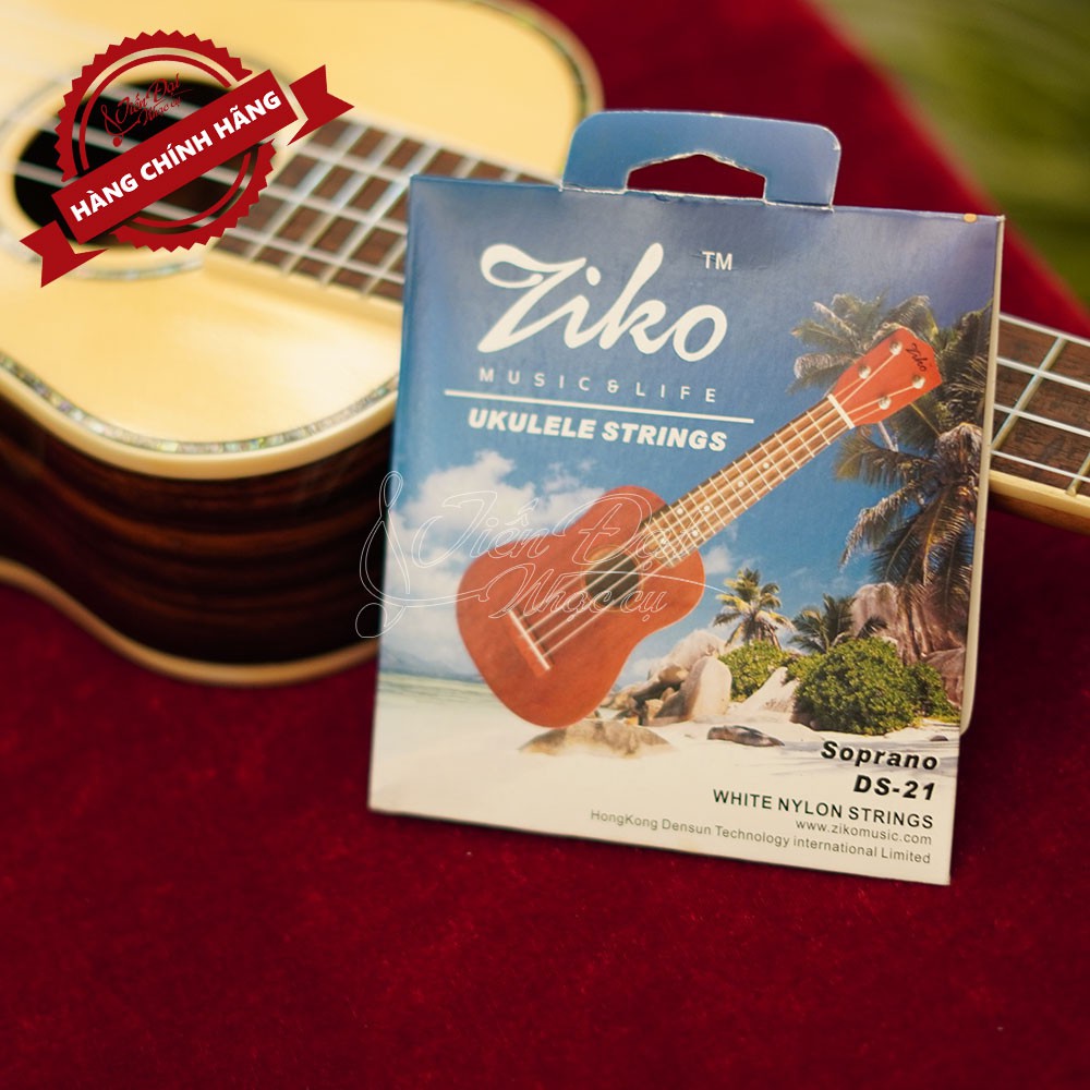 Dây Đàn Ukulele Zikko Soprano DS-21, Zikko Concert DS-23 Chính Hãng, Độ Bền Cao