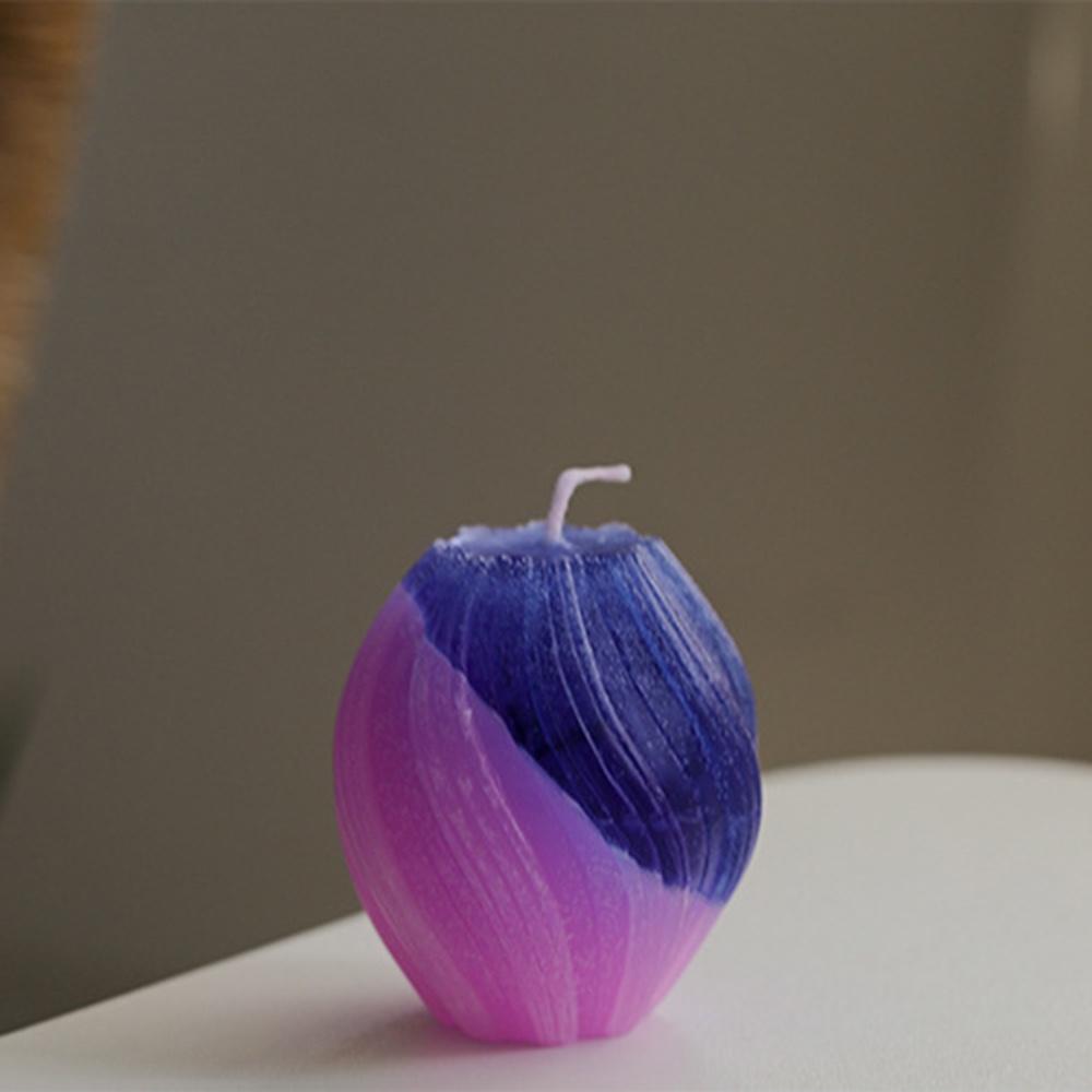 Khuôn Silicone Tạo Hình Làm Nến Thơm Hình Hành Tinh Xoắn Ốc 3D DIY