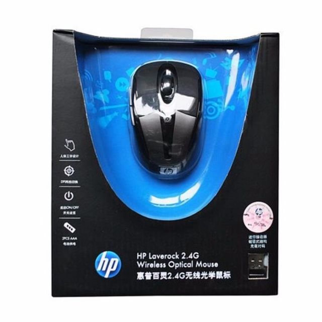 [Có ảnh thật] Chuột không dây HP Laverock 2.4G 1600dpi 5 nút chính hãng | BigBuy360 - bigbuy360.vn