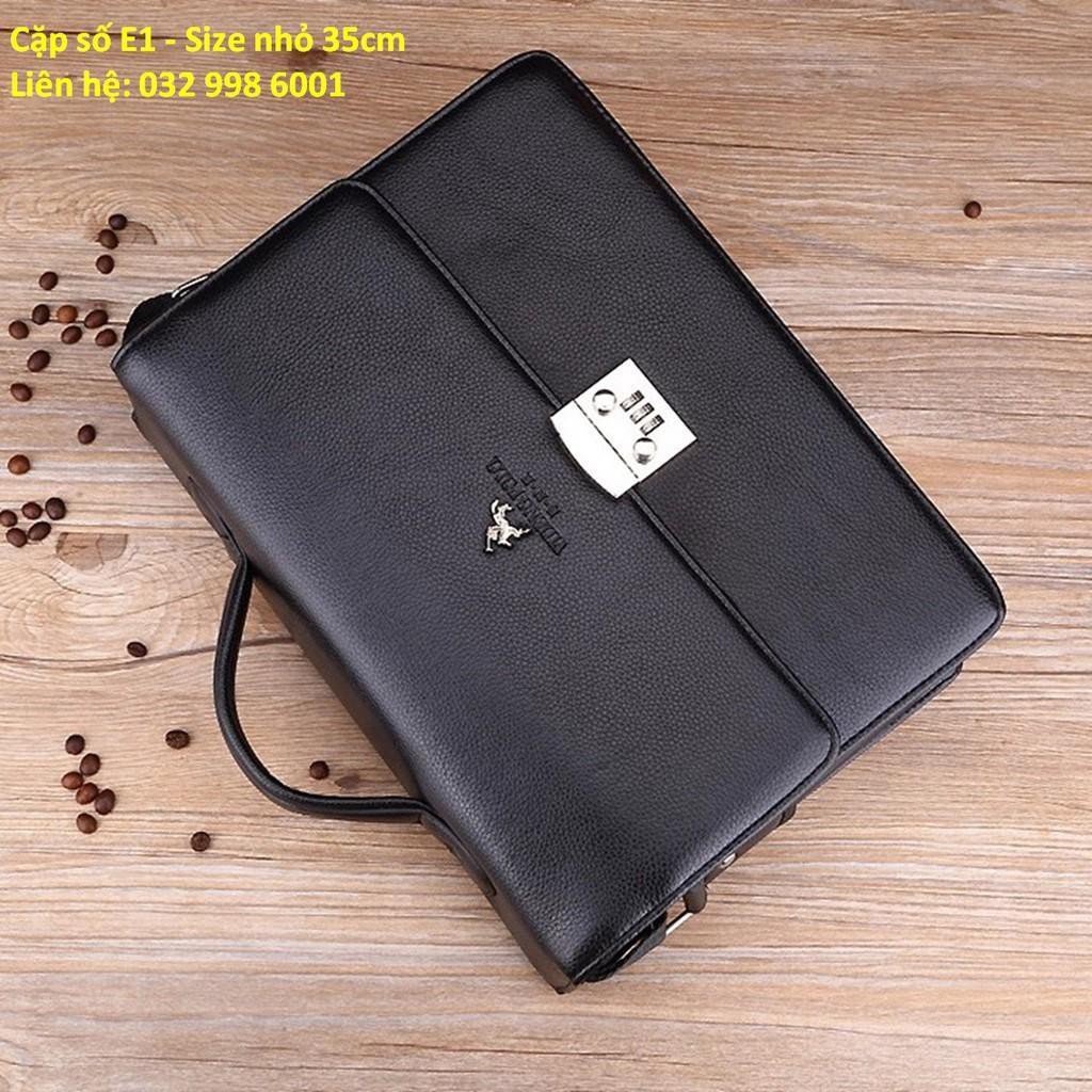 [mall] Cặp khóa 3 số nhỏ gọn đen E1