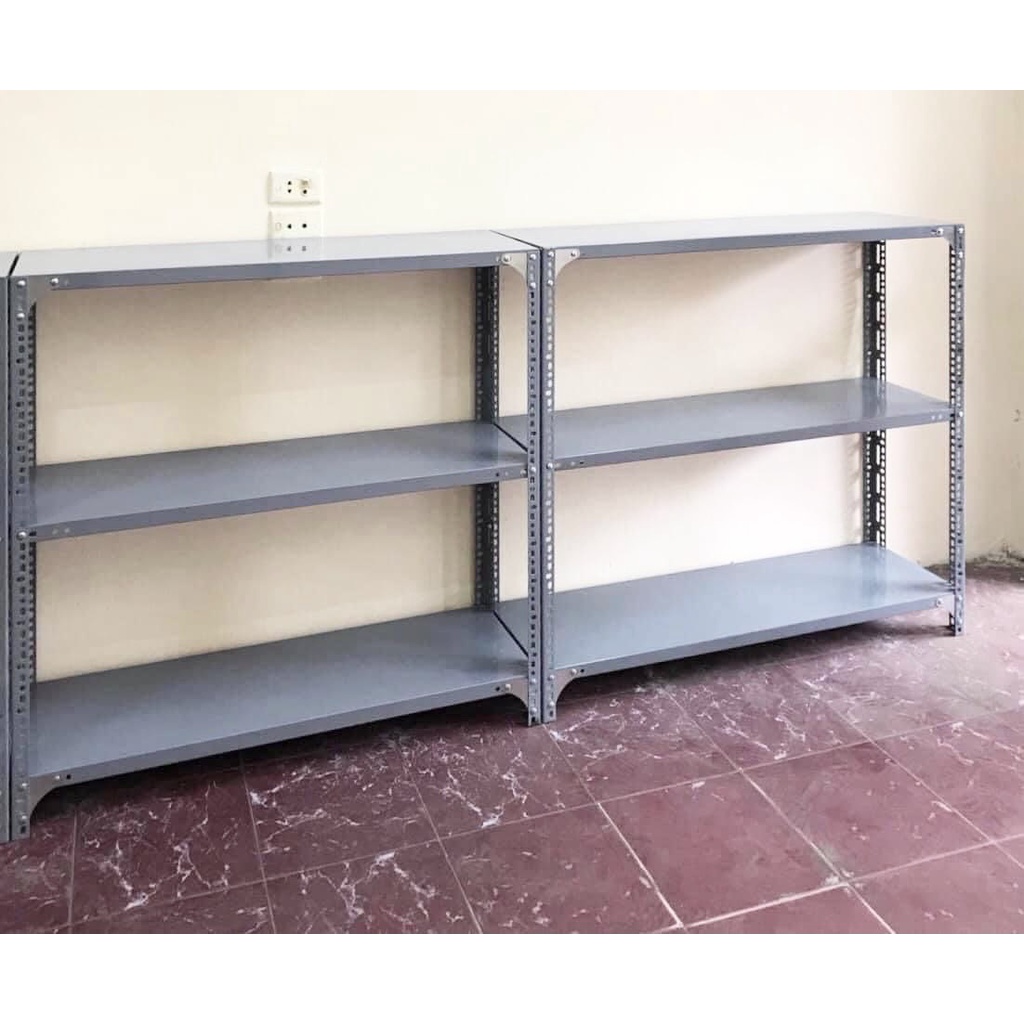 Kệ sắt v lỗ Đa năng Rộng 40 Dài 80 gồm 3,4,5 tầng đủ chiều cao