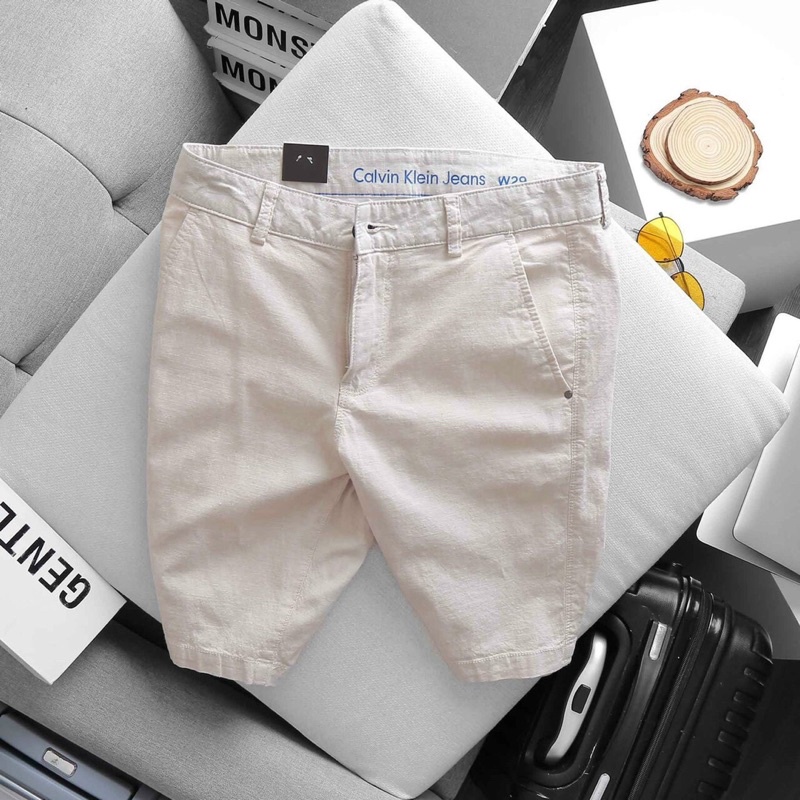 QUẦN SHORT LINEN CK