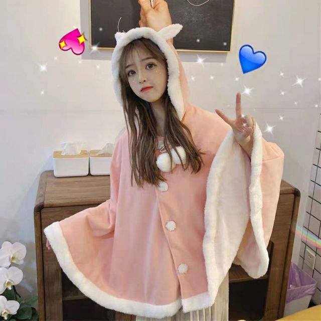 Áo choàng Lolita quả bông | BigBuy360 - bigbuy360.vn